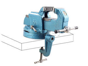 clamp-on vise