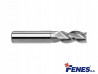 3-Flute End Mill for light metal and plastic machining, short DIN844-A K-M-W, HSS - 7MM - FENES