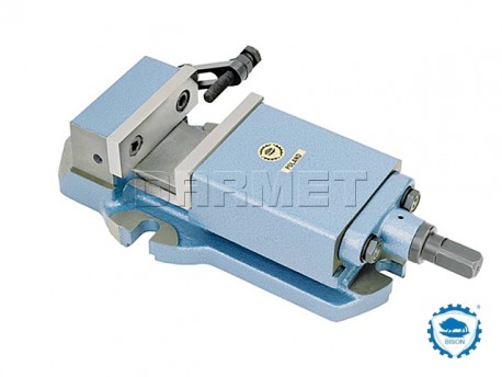 Machine Vise with Prismatic Guidance of Movable Jaw 210MM - BISON BIAL (6910-210)