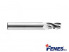3-Flute End Mill for light metal and plastic machining, long DIN6527-LW, VHM - 20MM - FENES