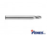 4-Flute Ball Nose End Mill for light metal and plastic machining, short DIN6527-KWR, VHM - 14MM - FENES