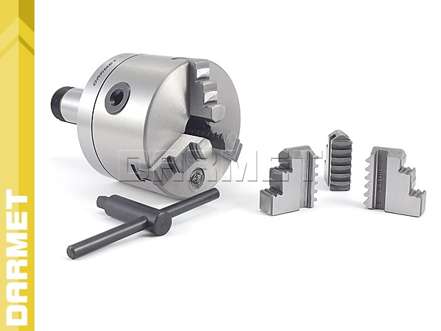 3-Jaw Lathe Chuck with 5C Mouting - 100MM (DM-376)