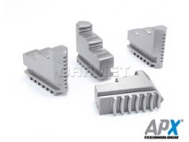 Hard Solid Jaws for External Clamping: 160MM - APX (STZ4)