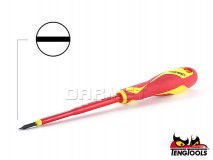 Slotted Electricians Screwdriver, 1000V Insulated, MDV822N - 0,5 x 3 x 100MM - TENG TOOLS (17787-0201)