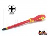 Slotted Electricians Screwdriver, 1000V Insulated, MDV846N - PH3 x 150MM - TENG TOOLS (17788-0408)
