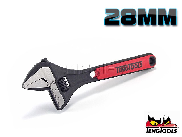 Adjustable Wrench, 28 x 206MM - TENG TOOLS (17818-0204)