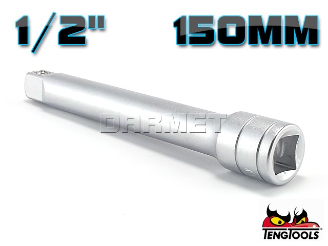 Teng Tools M120021W-C1/2" Drive 6" Wobble Extension Bar Chrome Vanadium
