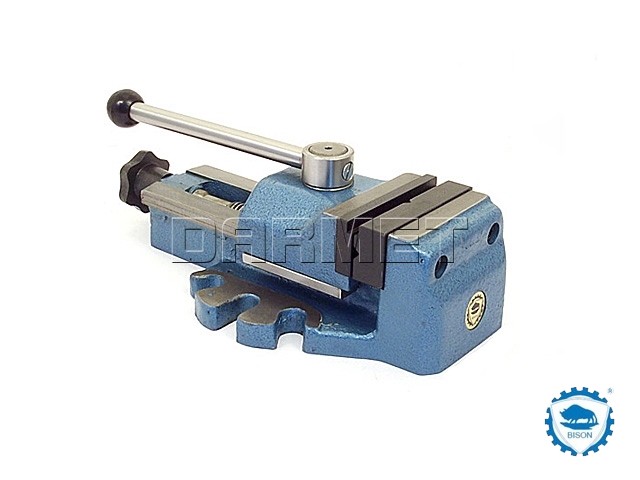 Quick-Acting Drilling Vise 80MM - BISON BIAL (6542-80)