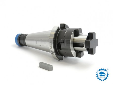 Version MAS/BT 40 Short Haimer 40.540.27 Combination Shell End Mill Adaptor 27 mm Diameter 