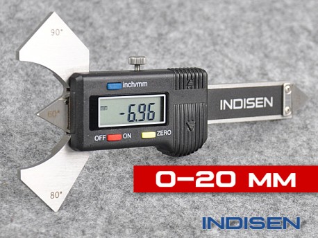 Electronic Weld Gauge 20MM - INDISEN (1232-0200)