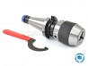 Keyless Drill Chuck with Shank ISO40, 3-16MMM - BISON BIAL (Type 7657)