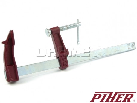 F-clamp, model M, clamping range: 200MM - PIHER (P01020)
