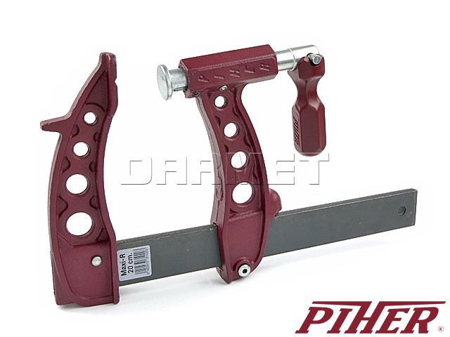 F-clamp MAXIPRESS, model R, clamping range: 400MM - PIHER (P61040)