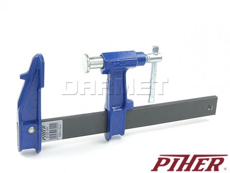 Piston F-clamp, model E, clamping range: 200MM - PIHER (P03020)