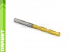 Solid Carbide Drill with Cylindrical Shank, 5xD - 6MM, VHM TiN with coolant - DARMET