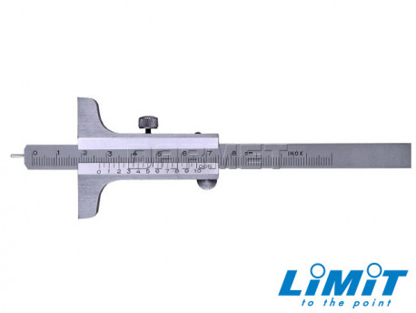 HXF Measuring Depth Gauge Depth Vernier Caliper Depth Caliper Range 0-150mm Small 