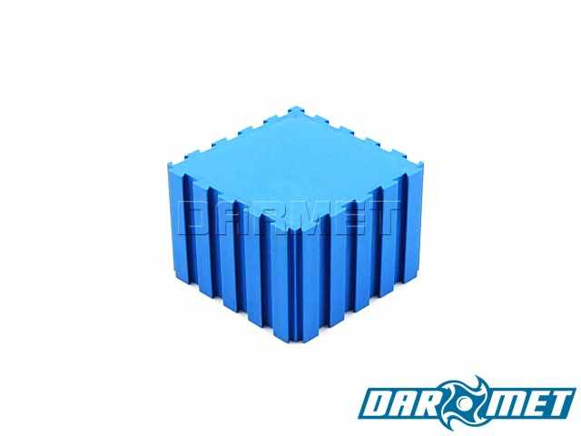 Tool stand connetor / edge stop 50 x 50 x 35 mm | Color: blue (2101)