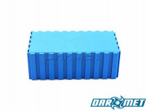 Tool stand connetor / edge stop 100 x 50 x 35 mm | Color: blue (2108)
