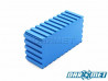Tool stand connetor / edge stop 100 x 50 x 35 mm | Color: blue (2108)