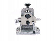 Adjustable tailstock 7" for rotary table, dividing head | 180 mm | DARMET WZK180