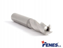 4-Flute End Mill for General Machining, Short DIN844-A K-N, PM HSS-E - 6MM - FENES