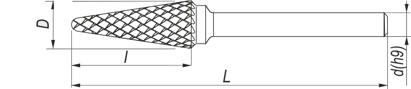 KEL rotary taper shape file specifications
